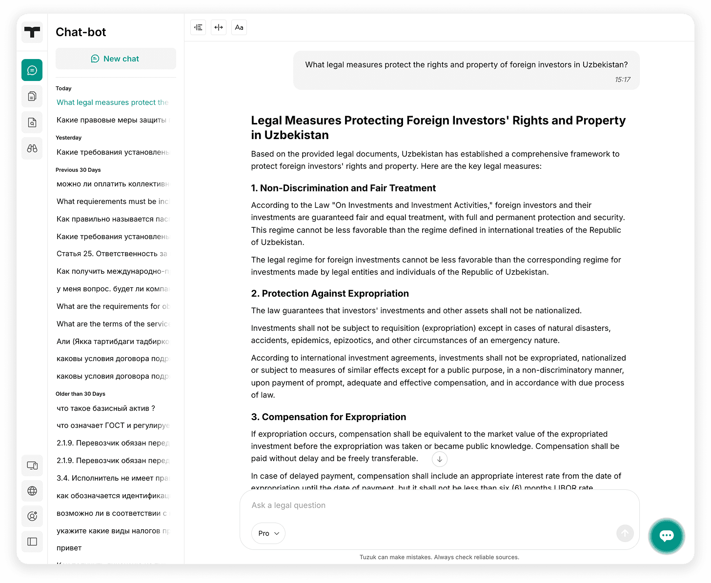 AI Legal Assistant
